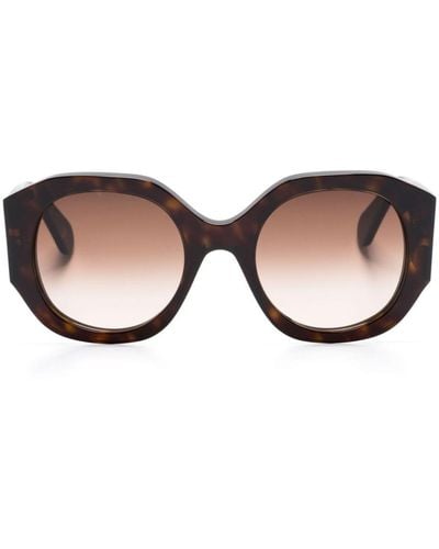 Chloé Square-frame Sunglasses - Brown