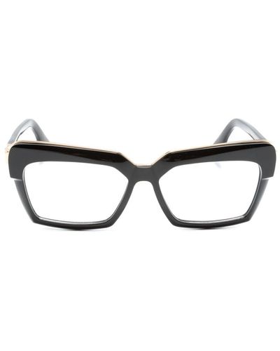 Cazal 5002 Brille mit eckigem Gestell - Schwarz