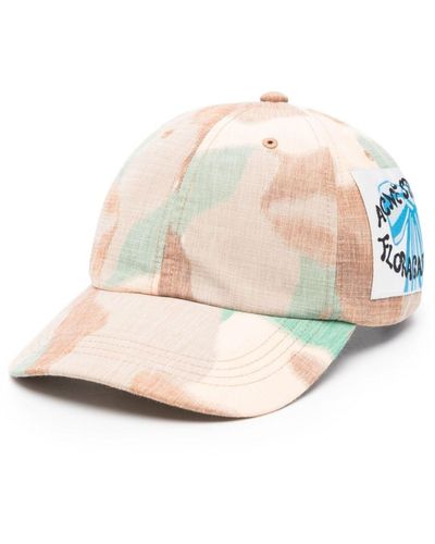 Acne Studios Trui Met Camouflageprint En Logopatch - Naturel