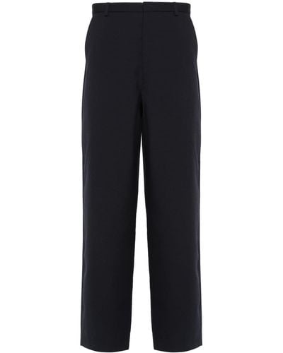 Acne Studios Interwoven Tapered Trousers - Blue