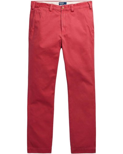 Polo Ralph Lauren Pantalon chino Salinger à coupe droite - Rouge