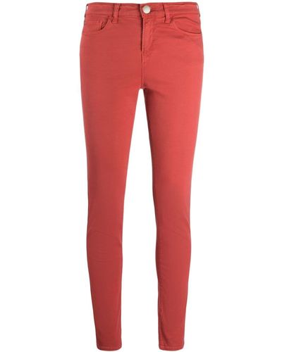 Emporio Armani Skinny Jeans - Rood