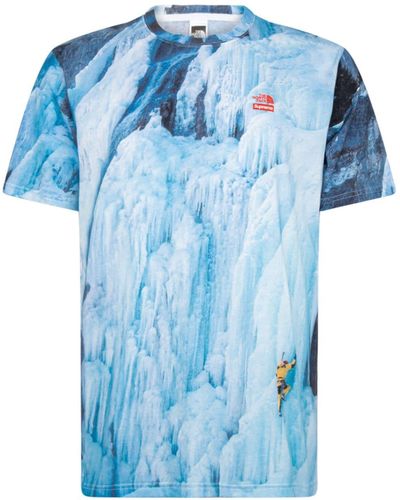 Supreme X The North Face Ice Climb T-shirt - Blue