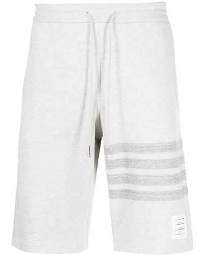 Thom Browne 4-bar Track Shorts - White
