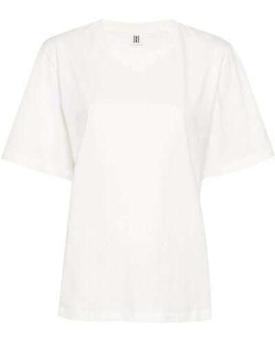 By Malene Birger Hedil T-Shirt aus Bio-Baumwolle - Weiß