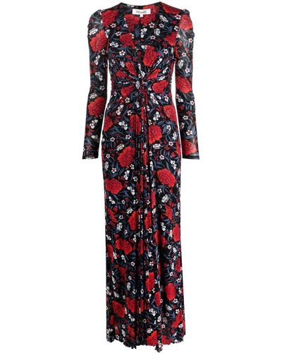 Diane von Furstenberg Adara Maxi Dress - Red