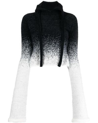 OTTOLINGER Gradient-effect Knitted Sweater - Black