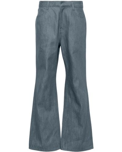 Amomento Cotton Straight Jeans - Blue