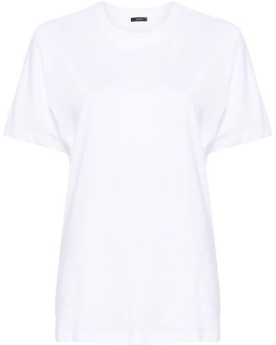 JOSEPH Klassisches T-Shirt - Weiß