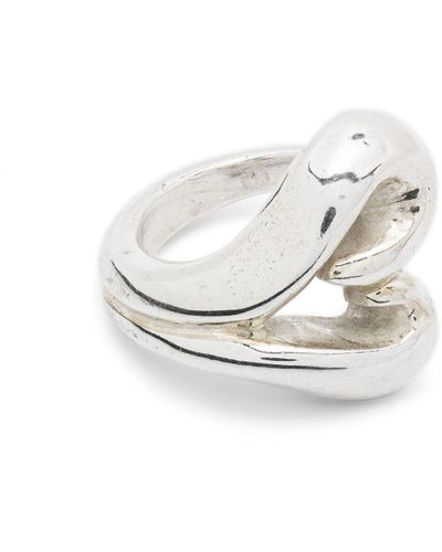 Annelise Michelson Amour Ring mit Herzmotiv - Weiß