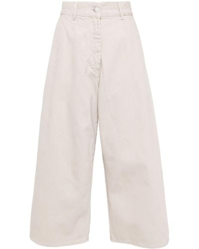 Studio Nicholson Jeans mit weitem Bein - Weiß