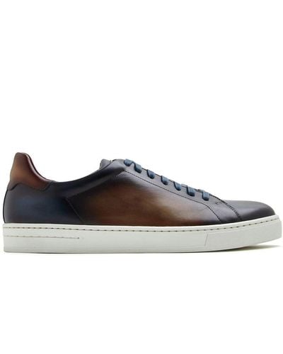 Magnanni Gradient-effect Low-top Trainers - Brown