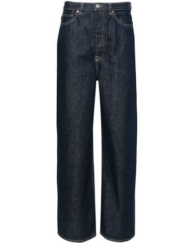 Samsøe & Samsøe Shelly High-rise Straight-leg Jeans - Blue