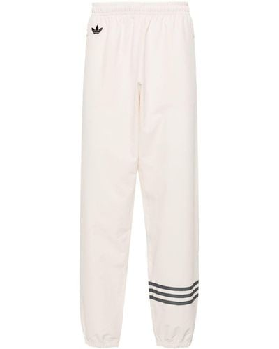 adidas New Classic Recycled Polyester Track Trousers - White