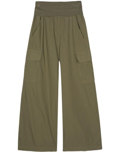 Transit Pantalon ample à poches cargo - Vert
