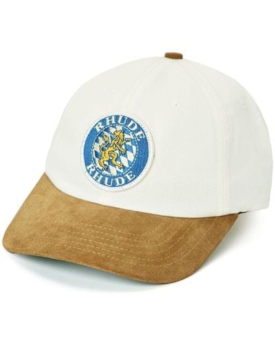 Rhude Cappello da baseball con applicazione - Blu