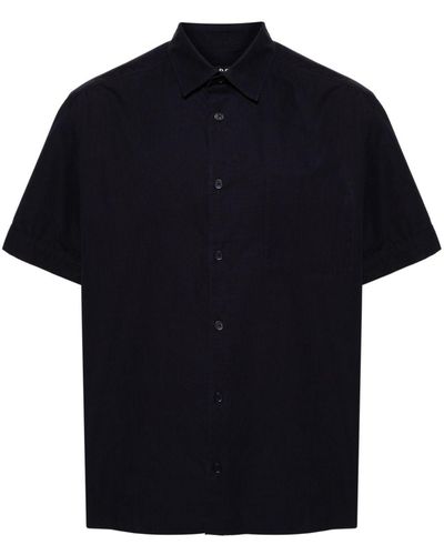 A.P.C. Button-up Katoenen Overhemd - Zwart