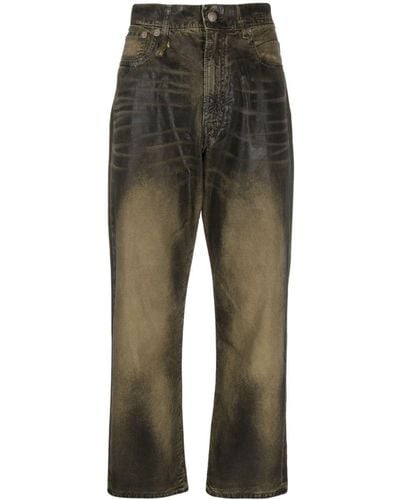 R13 Cropped Jeans - Groen