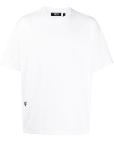 FIVE CM ハートピースプリント Tシャツ - ホワイト