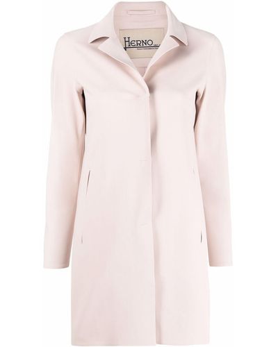 Herno Button-up Jas - Roze