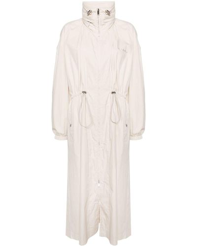 Isabel Marant Parka Berthely à capuche - Blanc