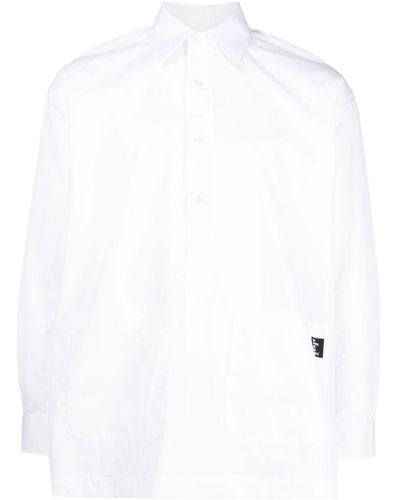 The Power for the People Camisa con parche del logo - Blanco