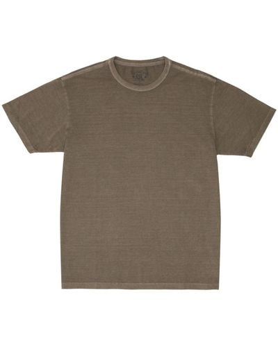 RRL Crew-neck Cotton T-shirt - Grey
