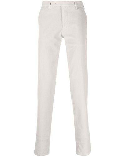 Rota Straight-leg Corduroy Pants - White