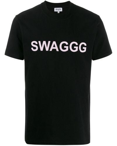 DUOltd Swaggg Tシャツ - ブラック