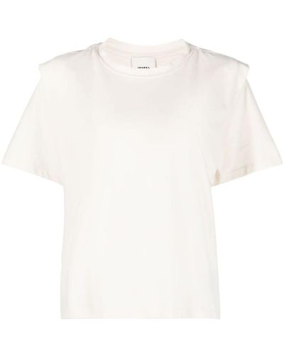 Isabel Marant Zelitos Cotton T-shirt - White