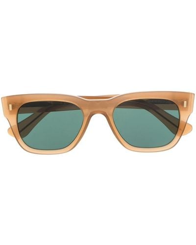 Cutler and Gross Translucent Square-frame Sunglasses - Blue