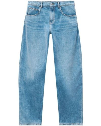 Alexander Wang Low-rise Wide-leg Jeans - Blue