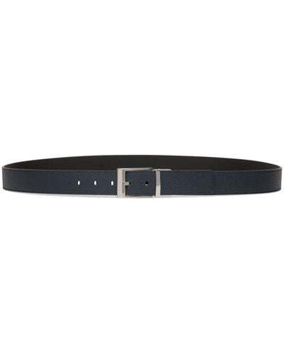 Bally Shiffie Leather Belt - Black
