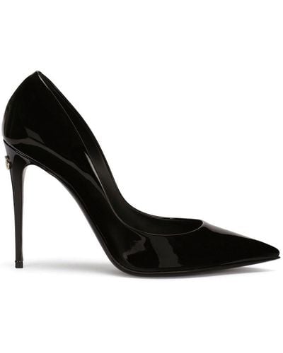 Dolce & Gabbana Zapatos de tacón de 105 mm - Negro