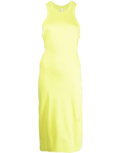 Dion Lee Cut-out Detail Tank Dress - Yellow