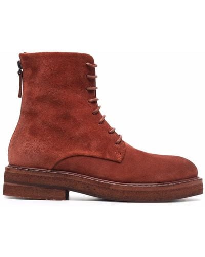 Marsèll Suede Ankle Boots - Brown