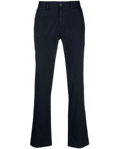 Sunspel Pantalon chino en coton stretch - Bleu