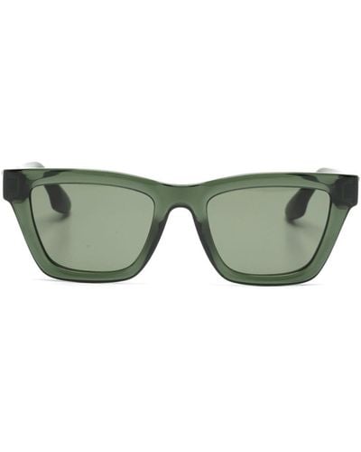 Victoria Beckham Wayfarer-frame Sunglasses - Green