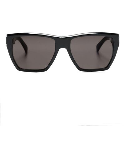 Dunhill Du0031s Square-frame Sunglasses - Grey