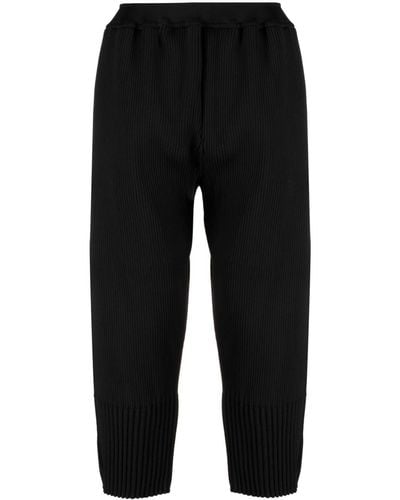 CFCL Pantalon fuselé à design nervuré - Noir