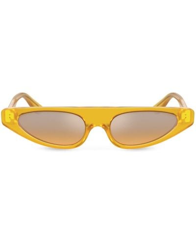 Dolce & Gabbana Re-edition Dna Cat-eye Sunglasses - Yellow