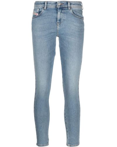 DIESEL Skinny Jeans - Blauw