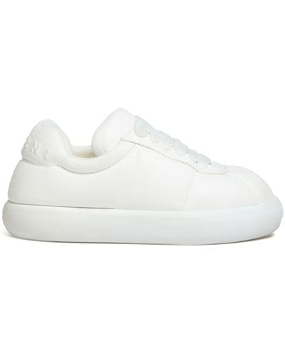 Marni Bigfoot 2.0 Padded Leather Sneakers - White