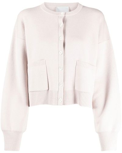 3.1 Phillip Lim Oversized Ribbed Knit Cardigan - Natural