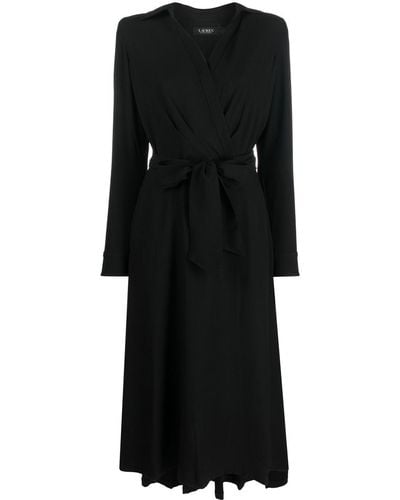 Lauren by Ralph Lauren Rowella Shirt Dress - Black
