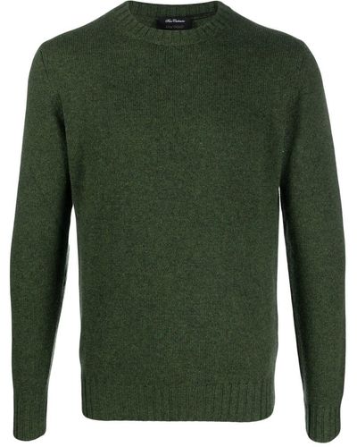 Dell'Oglio Jersey con cuello redondo - Verde