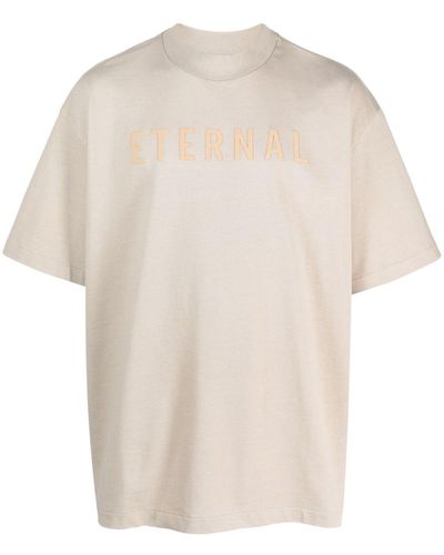 Fear Of God Camiseta Eternal con logo - Neutro