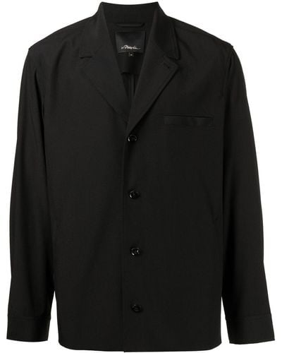 3.1 Phillip Lim Unstructured Shirt Jacket - Black