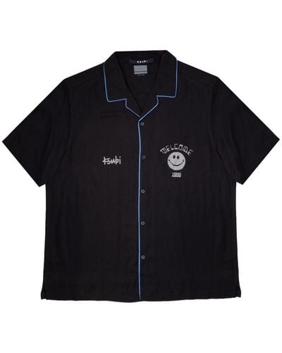 Ksubi Zine Resort Shirt - Black