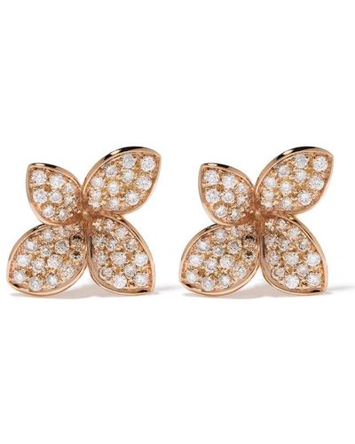 Pasquale Bruni 18kt Rose Gold Diamond Petit Garden Earrings - Pink